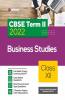 Arihant CBSE Business Studies Term 2 Class 12 for 2022 Exam (Cover Theory and MCQs)