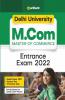 Delhi University M.Com Honours Entrance Exam 2022