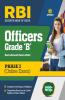 RBI Officers Grade B Phase 1 Exam 2022