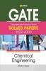 GATE Chapterwise Previous Years Solved Papers (2022-2000) Chemical Engineering