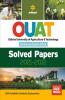 OUAT (Odisha University of Agriculture & Technology) Solved Papers (2021-2012) 2022