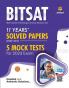 BITSAT 10 Years Solved Papers (2022-2012) 5 Mock Tests For 2023 Exam