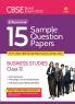 CBSE Board Exams 2023 I-Succeed 15 Sample Question Papers BUSINESS STUDIES for Class 12th