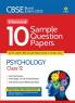 CBSE Board Exam 2023 I Succeed 10 Sample Question Paper PSYCHOLOGY  Class 12