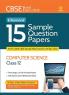 CBSE Board Exams 2023  I-Succeed 15 Sample Question Papers COMPUTER SCIENCE Class 12th
