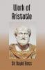 The Works Of Aristotle: Select Fragments (Vol.12Th)