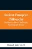 Ancient European Philosophy