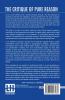 The Critique Of Pure Reason