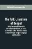The Folk-Literature Of Bengal