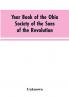 Year Book of the Ohio Society of the Sons of the Revolution