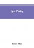 Lyric poetry