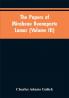 The papers of Mirabeau Buonaparte Lamar (Volume III)