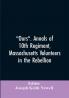Ours. Annals of 10th regiment Massachusetts volunteers in the rebellion