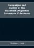 Campaigns and Battles of the Sixteenth Regiment Tennessee Volunteers in the War Between the States