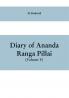 Diary Of Ananda Ranga Pillai (Volume V)