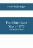 The Ulster Land War of 1770
