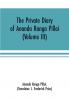 The Private Diary of Ananda Ranga Pillai (Volume III)