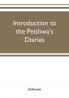 Introduction to the Peishwa's diaries