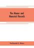 The manor and manorial records