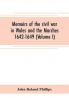Memoirs of the civil war in Wales and the Marches 1642-1649 (Volume I)