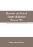 Narrative and Critical History of America (Volume VIII)