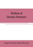 Outlines of German literature