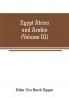 Egypt Africa and Arabia