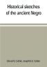 Historical sketches of the ancient Negro