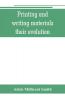 Printing and writing materials