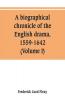 A biographical chronicle of the English drama 1559-1642 (Volume I)
