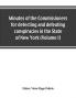 Minutes of the Commissioners for detecting and defeating conspiracies in the State of New York: Albany County sessions 1778-1781 (Volume I)