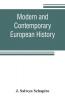 Modern and contemporary European history