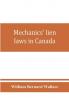 Mechanics' lien laws in Canada