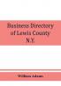 Business directory of Lewis County N.Y.