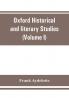 Oxford Historical and literary Studies