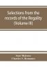 Selections from the records of the regality of Melrose and from the manuscripts of the Earl of Haddington (Volume III) 1547-1706