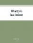 Wharton's law-lexicon