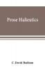 Prose halieutics; or Ancient and modern fish tattle