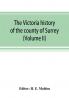 The Victoria history of the county of Surrey (Volume II)