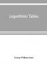 Logarithmic tables