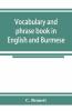 Vocabulary And Phrase Book In English And Burmese