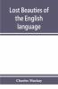 Lost beauties of the English language