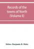 Records of the towns of North and South Hempstead Long island New York (Volume II)