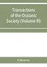 Transactions of the Ossianic Society