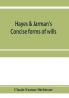 Hayes & Jarman's Concise forms of wills