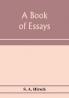 A book of essays