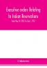 Executive orders relating to Indian reservations