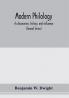 Modern philology; its discoveries history and influence (Second Series)