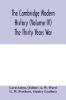 The Cambridge modern history (Volume IV) The Thirty Years War