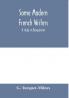 Some modern French writers a study in Bergsonism